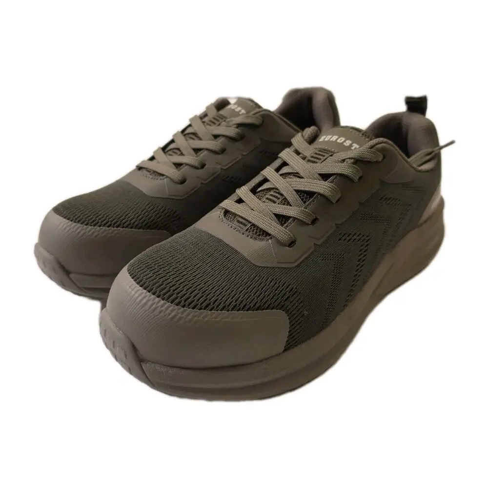 Eurostar Women Size 10 Steel Toe Slip Resistant Oil Resistant ,Color Olive